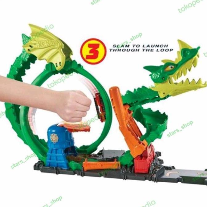 Hot Wheels City Dragon Drive Firefight Original / Track Hotwheels