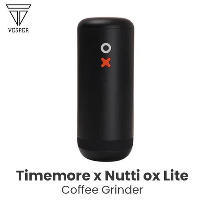 Promo timemore x nuttii ox lite portable electric grinder /  grinder kopi elektrik / alat giling bij