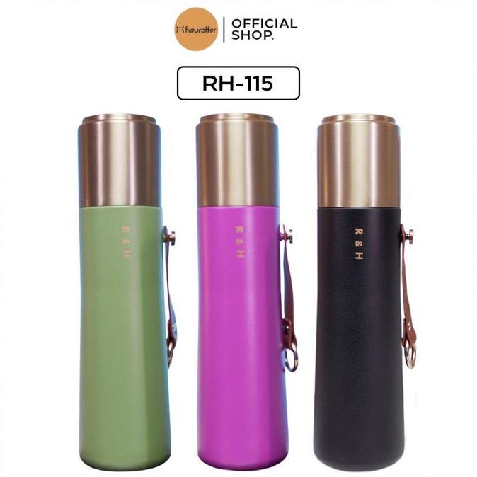 Houroffer Tumbler RH-115 Thermos Stainlees 500ml Hot & Cool Botol Premium Gold Series Vacuum Flash T
