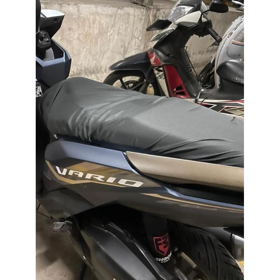 Thebest- Cover Jok Sarung Jok Motor Vario 110 125 150 160 Spacy Beat Anti Air