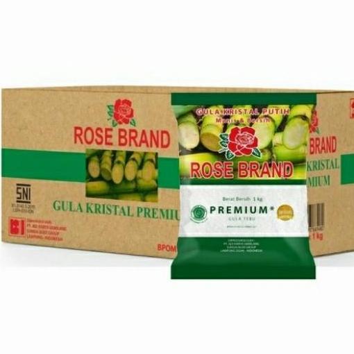 Bestone- gula pasir rose brand 1kg / rose brand gula pasir