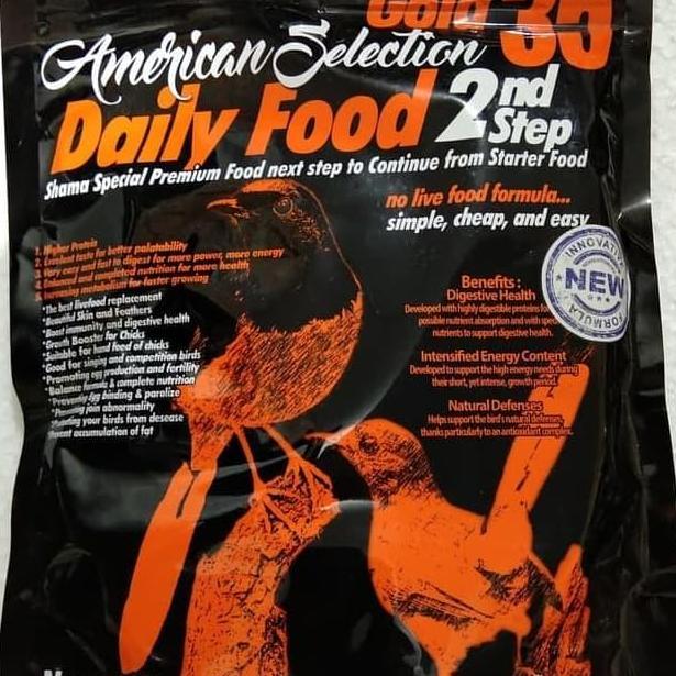 NEW AMS STEP 2 500 GRAM AMERICAN SELECTION VOER PUR PAKAN BURUNG MURAI BEST