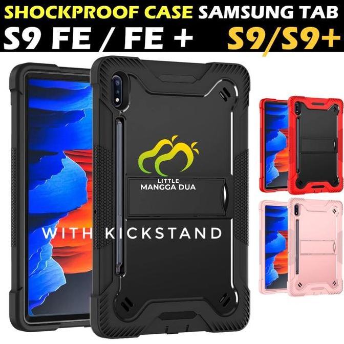 Case Samsung Galaxy Tab S9 Fe Plus S9Fe Fe+ Armor Cover Casing Hybrid