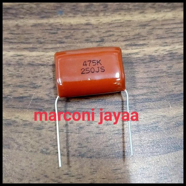 DISKON KAPASITOR MILAR 475K 250V 