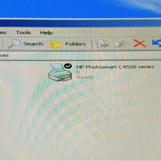 DS257 - Scanner All in one Print scan copy - HP photosmart C4580