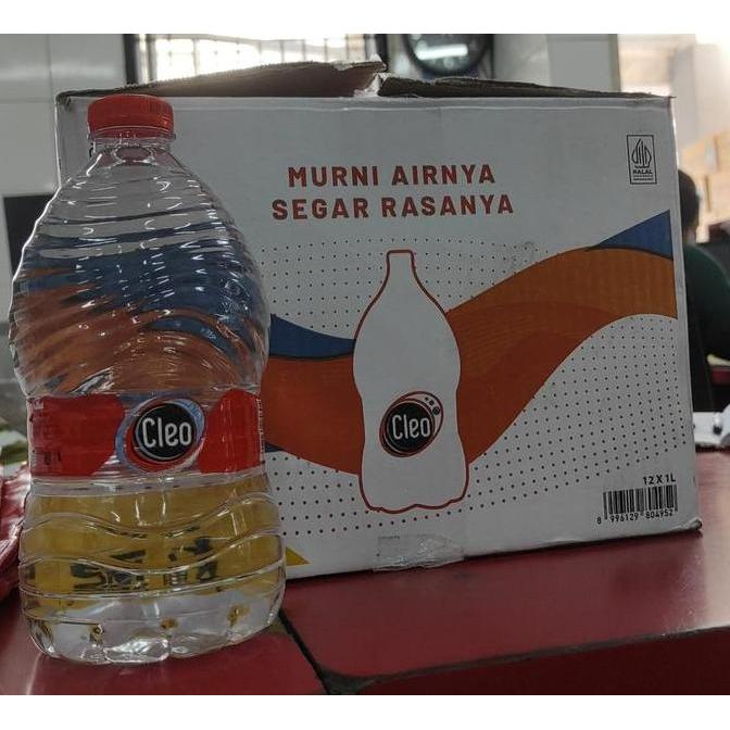 promo - cleo 1 liter - 1 dus isi 12