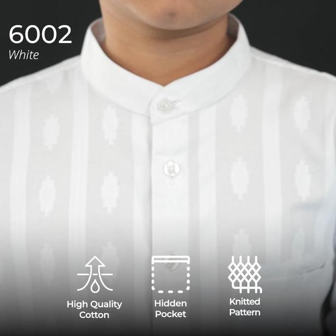 Casella Baju Koko Anak Laki Laki Lengan Panjang | Koko Couple Ayah-Anak Nizar Edition