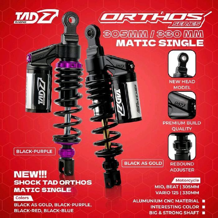 Shock Tad Orthos Matic Single 305 Mm / 330 Mm Original Dan Terpercaya