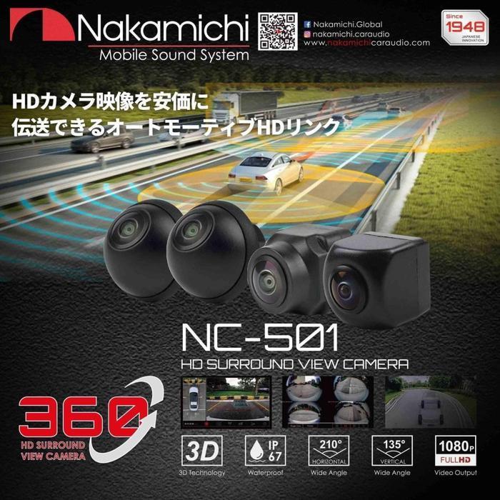 Kamera 360 Mobil Nakamichi NC-501 / Camera 360 Nakamichi 1080p