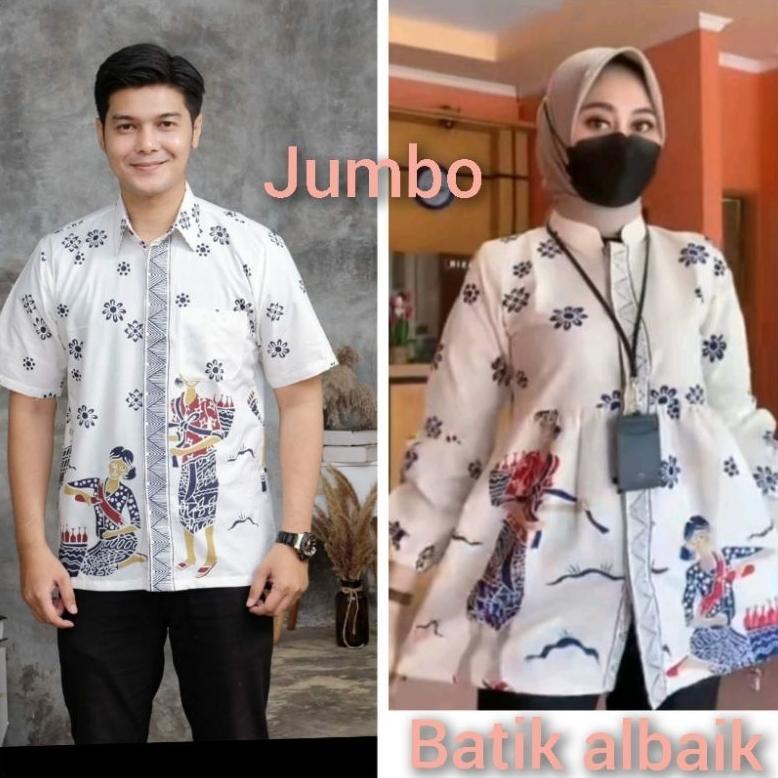 Grosir Bluse Batik Wanita Baju Jumbo Batik Wanita Kemeja Batik Wanita