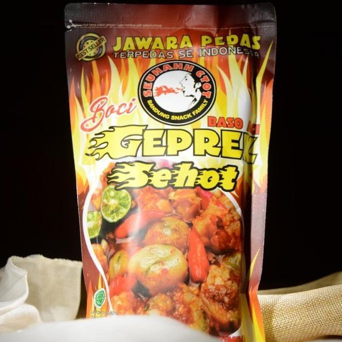 Nikmat- Paket Bundling 3 Bks Boci Geprek Sehot Sambal Food Rawit Pedas