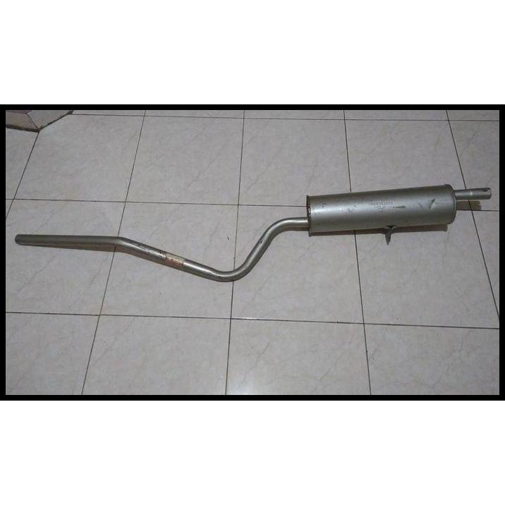 DISKON KNALPOT BELAKANG MOBIL MITSUBISHI COLT T120 LAMA. STANDARD MUFFLER. 