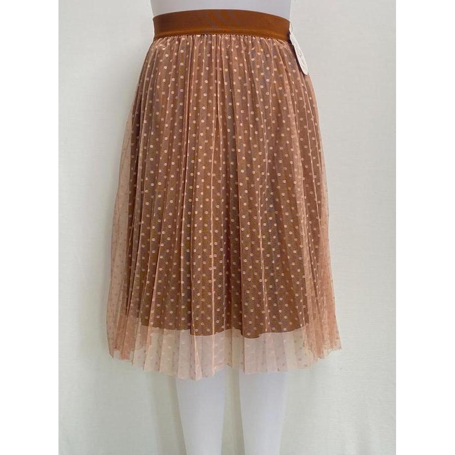 Yurima- Rok Midi Tutu Skirt Polkadot / Rok Tule Plisket Motif Polkadot - 253D-1