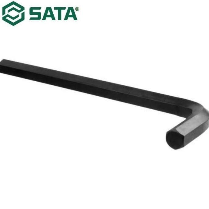 Promo Kunci L Pendek 19 Mm 84325 - Black Plated Hex Key 19 Mm Sata