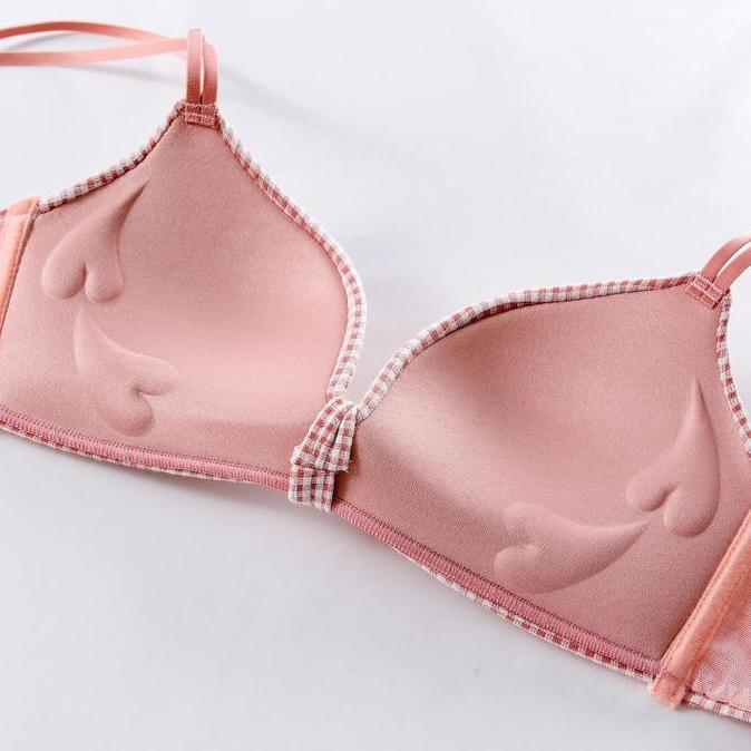 Bahanlembut- 093 Bra Wanita Pakaian Dalam Jepang Tanpa Kawat Premium Asian Style Bh Busa