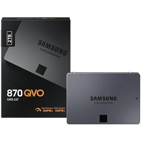 Terpopuler- Samsung Ssd 870 Qvo 1Tb / 2Tb / 4Tb / 8Tb 2.5 Sata3 Qlc Internal Ssd