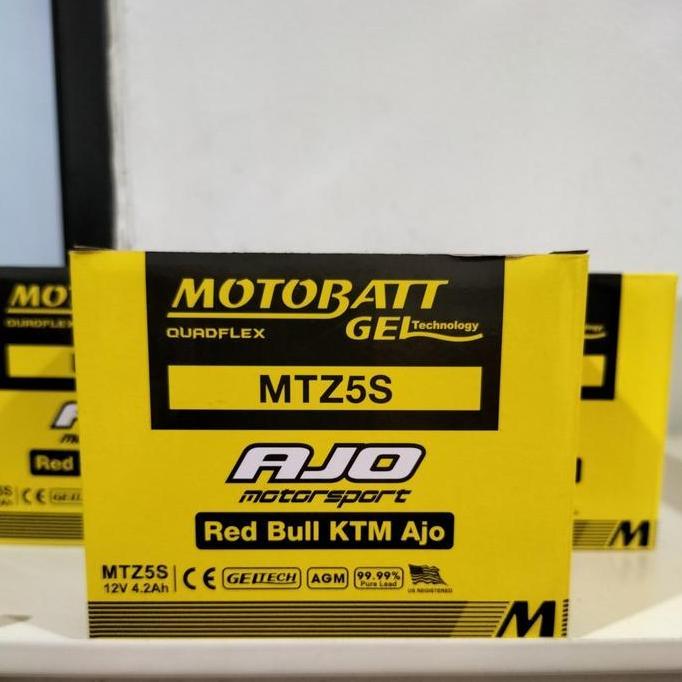 HARGA DISC - Aki Motor Honda Beat Karbu Motobatt MTZ5S aki kering
