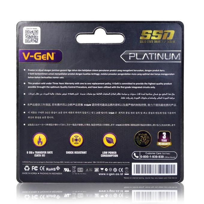 Terpopuler- V-Gen Ssd 256Gb / Ssd 256Gb