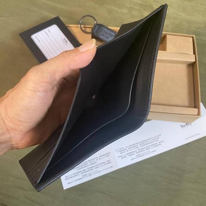 WALLET CH DOMPET PRIA FASHION DINO SERIES X JEAN BASQUIAT SHORT WALLET HI