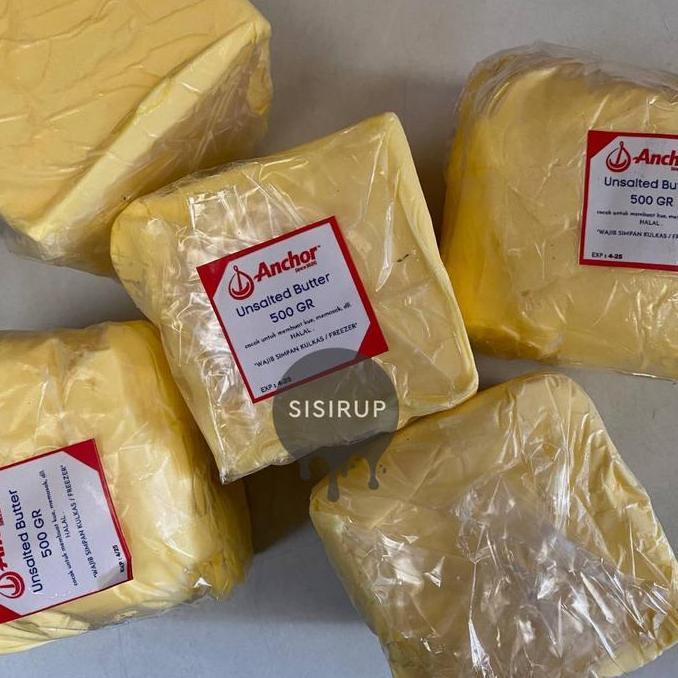 Alami- Unsalted Butter Anchor 500 Gram / Butter Anchor / Unsalted Butter