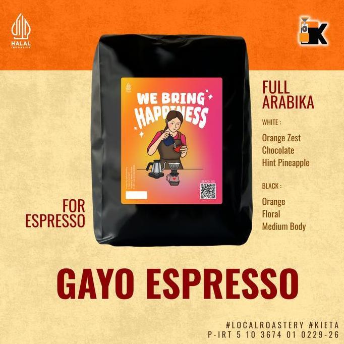 Winebluse- Biji Kopi Arabika Gayo Espresso 1Kg
