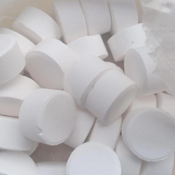 Ironwill- Kaporit Tablet Kecil / Chlorine Tablet Kecil, Penjernih Air, Kaporit