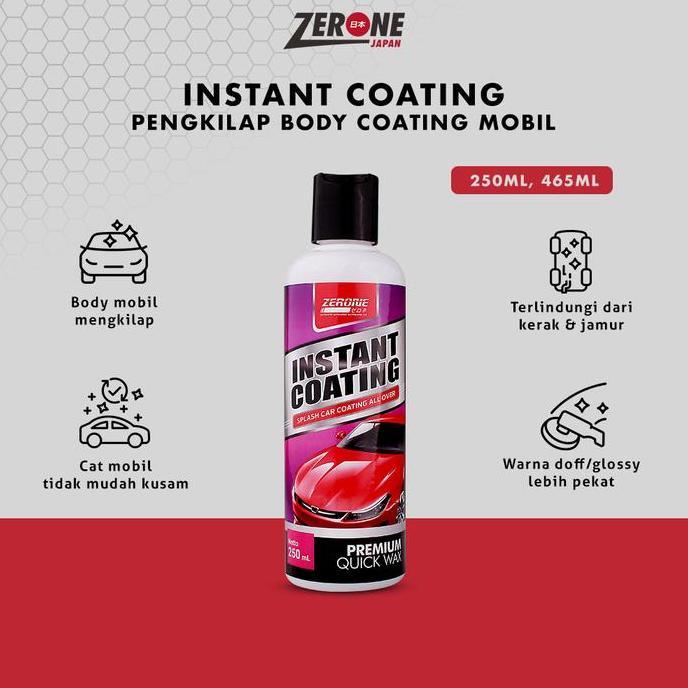 Carecar- Zerone Instant Coating Pengkilap Body Coating Mobil