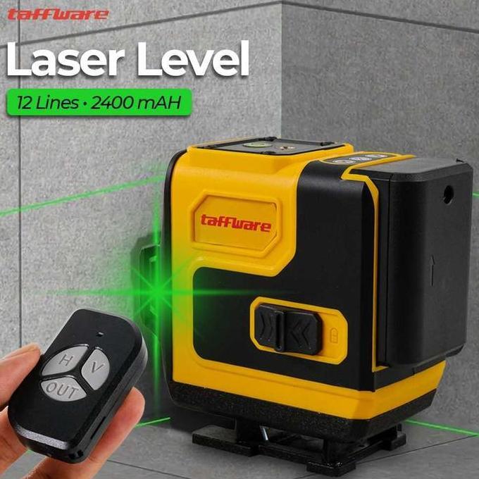 Alat Ukur Laser Pasang Keramik Lantai Dinding Akurat Presisi 12 Garis