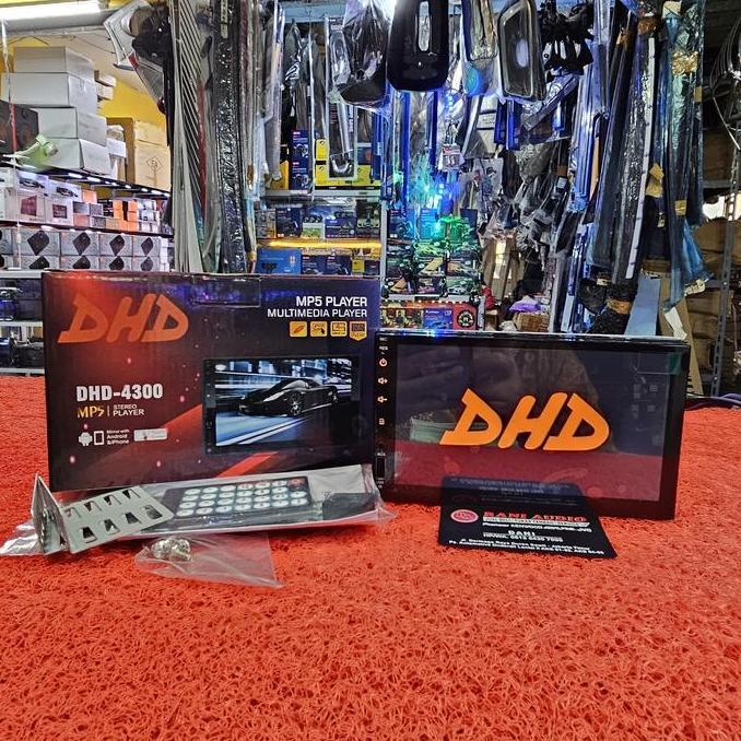 TERBARU - Head Unit Deckles DHD DHD-4300 Bluetooth USB Aux Radio