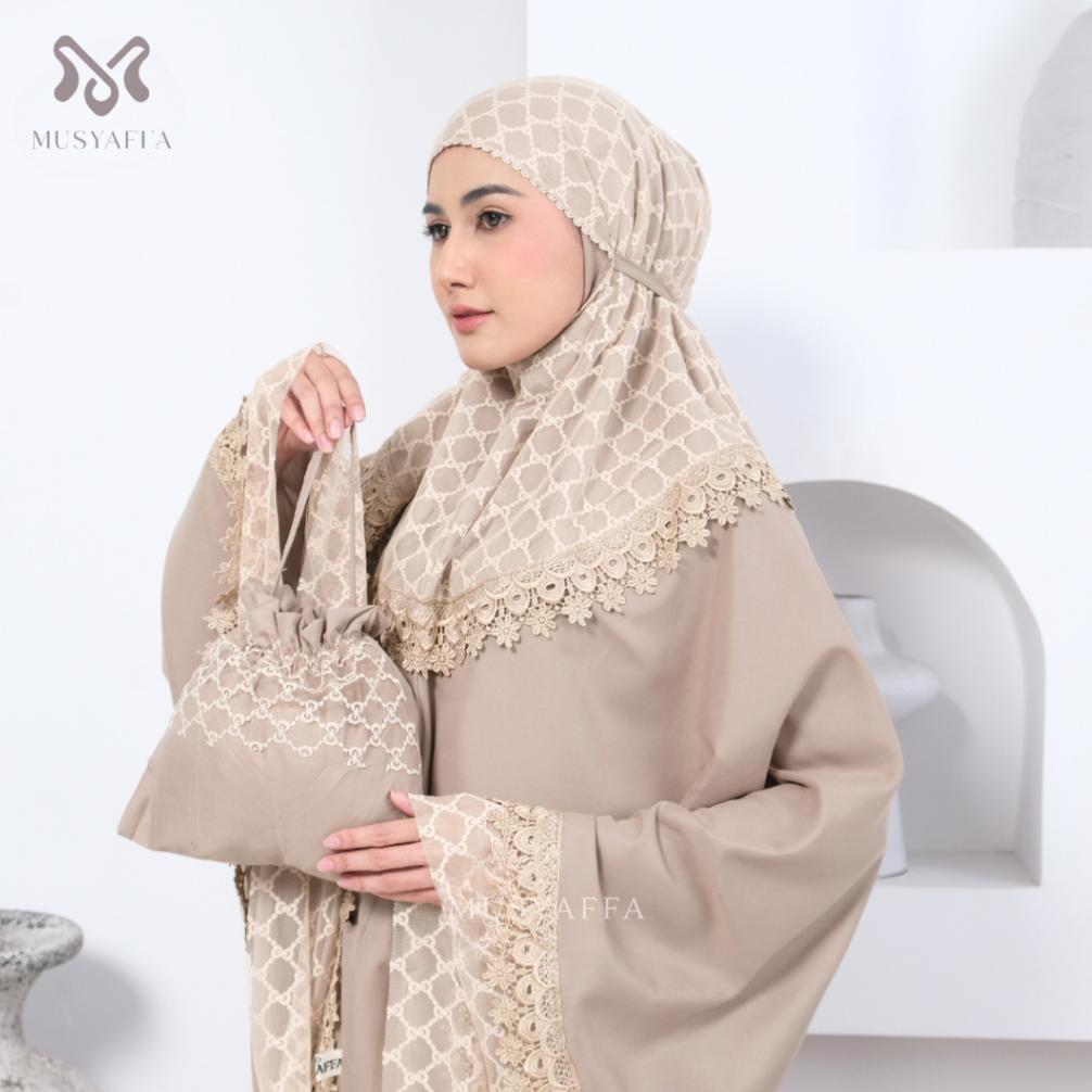 PREMIUM MUSYAFFA - MUKENA DEWASA MERISHA TILE BRUKAT MEWAH