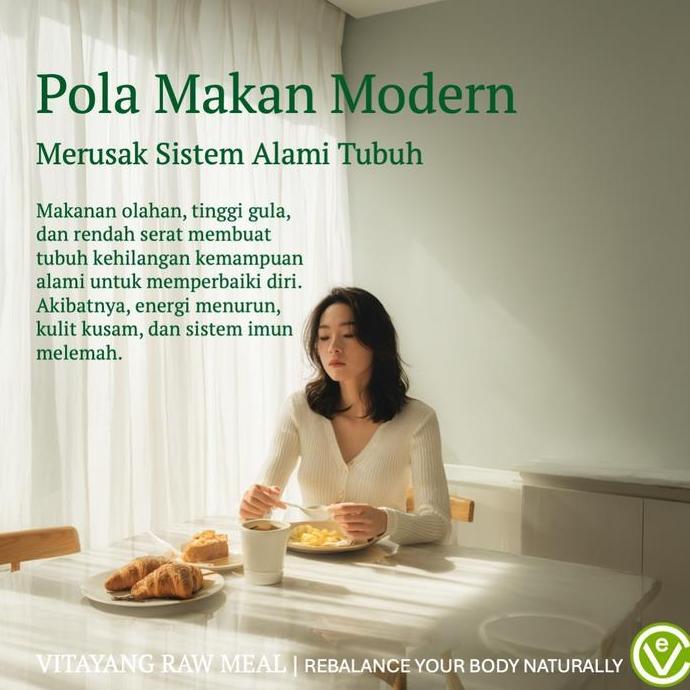 Nikmat- Vitayang Raw Meal Kk, Sereal Raw Food Korea, Organic Bpom Halal