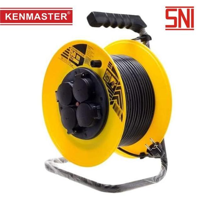 Promo KABEL ROLL 50 METER KENMASTER SNI / KABEL ROLL 50 METER Diskon