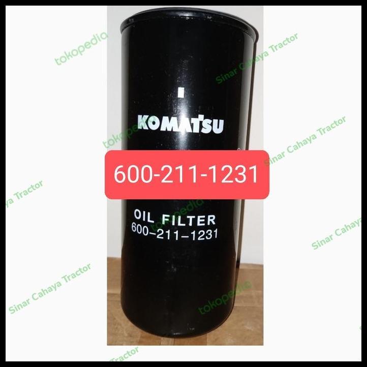 TERLARIS 600-211-1231 600 211 1231 KOMATSU OIL FILTER 1231 