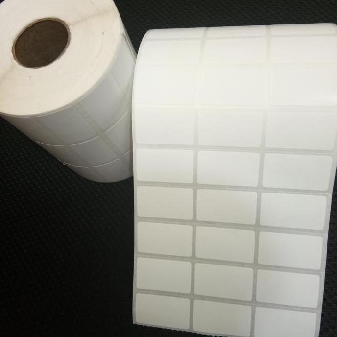 Solid- Stiker Barcode Label 33X19Mm 3 Line Semicoated