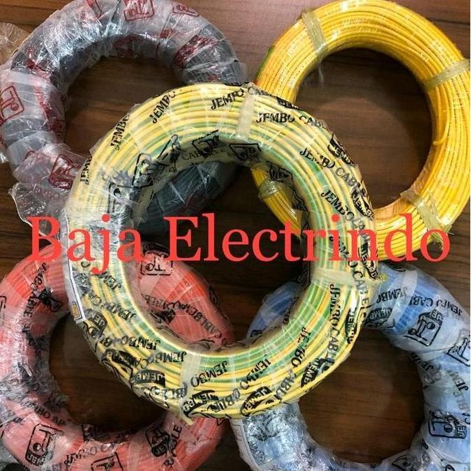 Promo Kabel Serabut NYAF 1,5mm JEMBO Roll 100m NYAF 1.5mm 1 x 1,5 mm JEMBO Diskon
