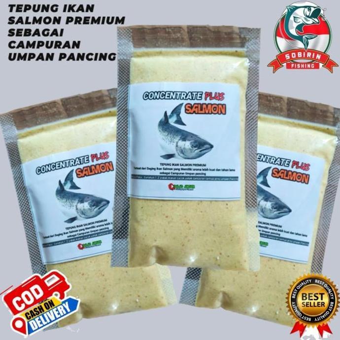 Codbisa- Umpan Concentrat Plus Salmon Sibalad Angler - Umpan Tepung Salmon