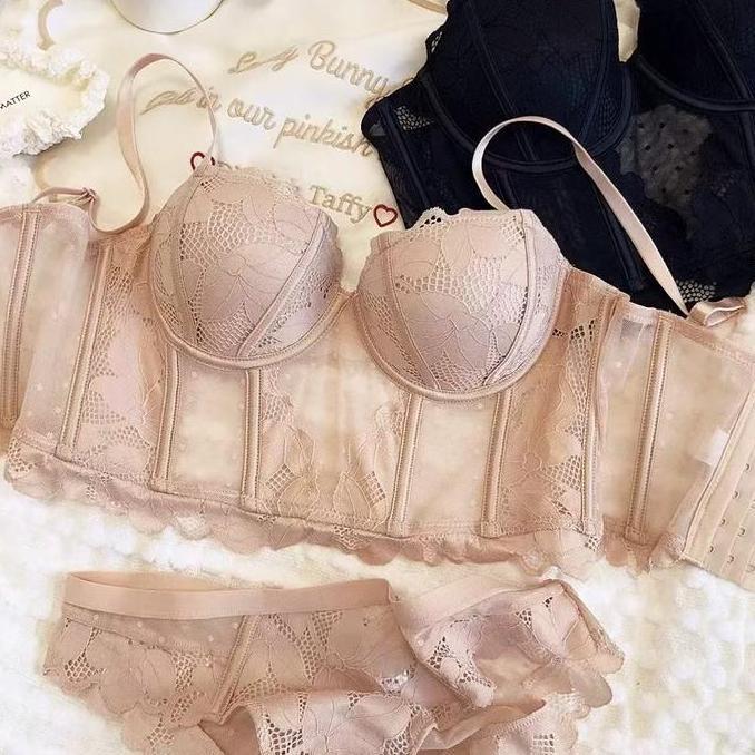 (BRA DAN CD DIJUAL TERPISAH) Fairys gift  Bra BH Push Up KAWAT Sport Beha Lingerie Korea Fashion Bra