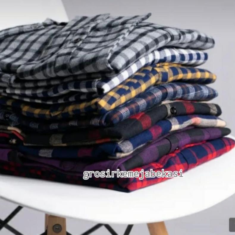 Premium Kemeja Fanel Distro Import Premium  Pria/Wanita