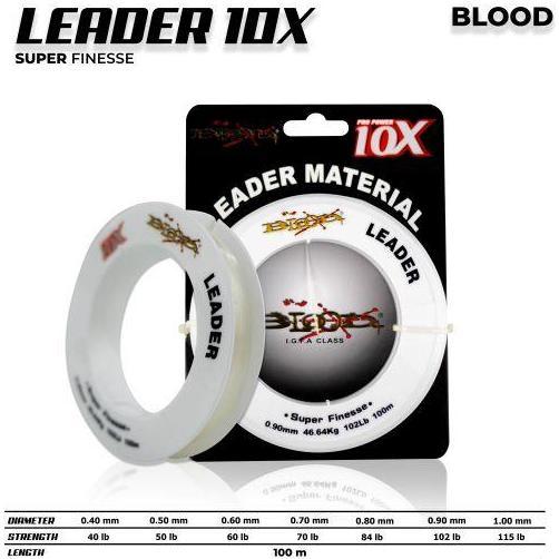Senar Pancing Blood Leader 10X