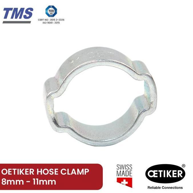 ZOLDYCK Klem Selang Oetiker Hose Clamp 2 Ear 8mm - 11mm Original