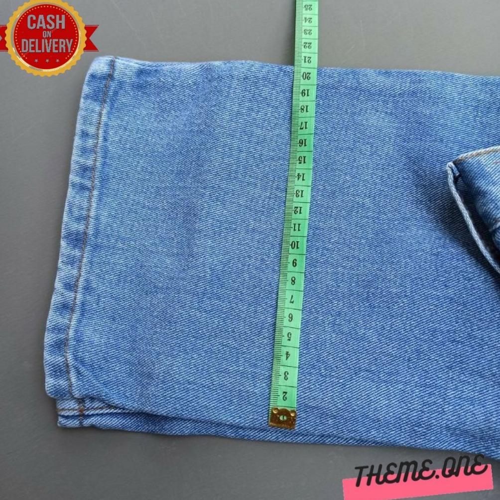 Discount Celana Jins Pria Model Panjang Standart Ukuran 28-38 Birumuda Biru Garment Hitam // Celana 