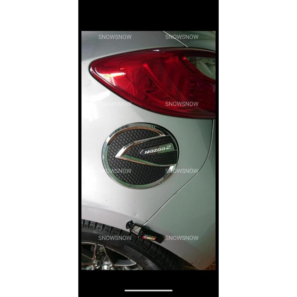 DISKON TANK COVER MAZDA2 PLATINUM CARBON MAZDA 2 