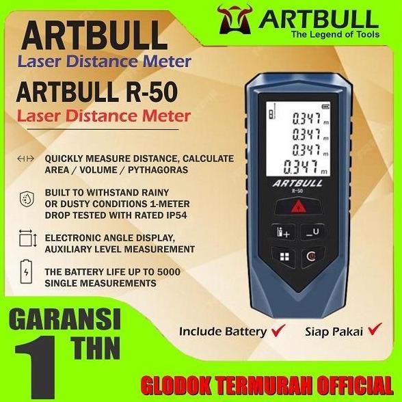 Meteran Laser Digital Laser Pengukur Jarak 40-100 Meter Rangefinder Kualitas Terbaik Harga Termurah