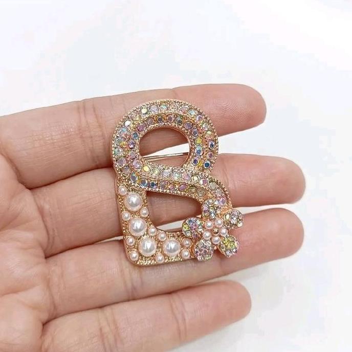 BROS BUTTON ALMETA TITANIUM FASHION / BROS MUTIARA ALMETA PREMIUM / BROS JARUM HIJAB TITANIUM BRANDE