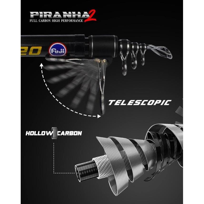 Rod Telescopic Surf Katana Piranha Gen Ii