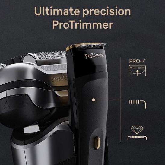 Braun Series 9 Pro+ 9719S 9619S  Alat Cukur Elektrik Shaver With Charging Stand And Travel Case