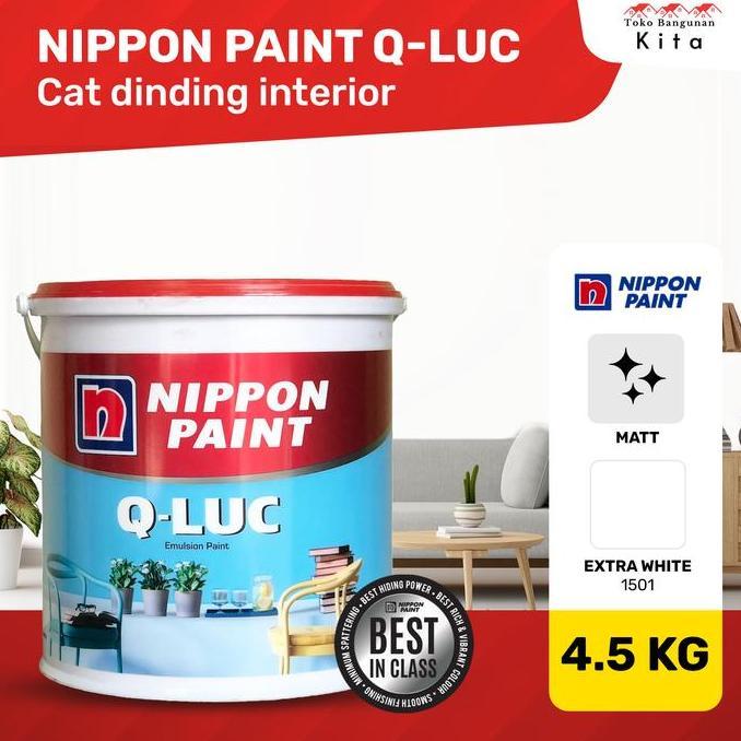 NIPPON PAINT Q LUC 1501 EXTRA WHITE 1 GALON QLUC
