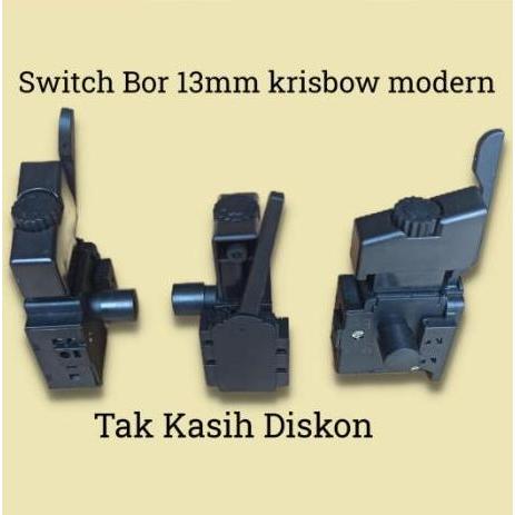 Ironday- Switch Saklar Bor 13Mm Sayap Krisbow Modern