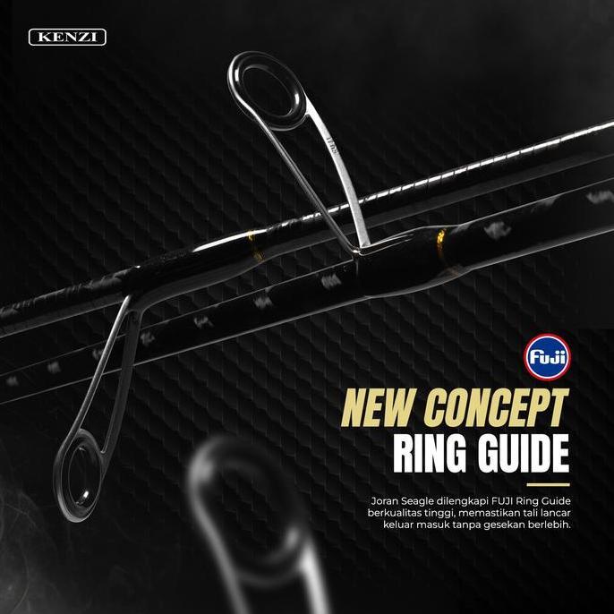 Joran Kenzi Seagle 702 Ultralight Spinning Baitcasting 210Cm Solid Carbon Fuji Guides 2-6Lbs 3-8Lbs 