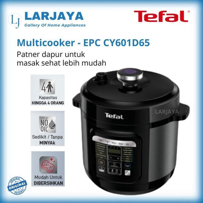 Tefal Electric Pressure Cooker / Presto Listrik CY601 Home Chef Smart Multi Cooker 6 Liter